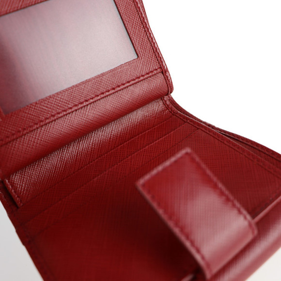 Salvatore Ferragamo Vara Ribbon Wallet Red - Picture 5 of 9